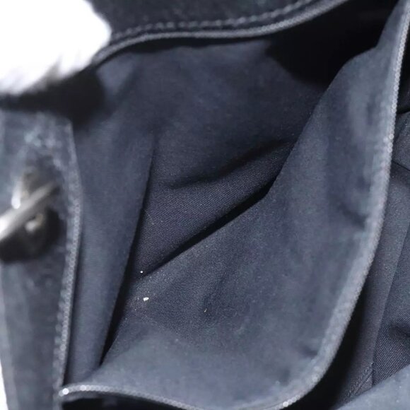 GUCCI GG Canvas Tote Bag Black Silver 120840 Auth - Picture 13 of 16